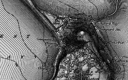 Old map of Fortuneswell in 1897