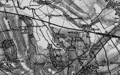 Old map of Forty Green in 1895