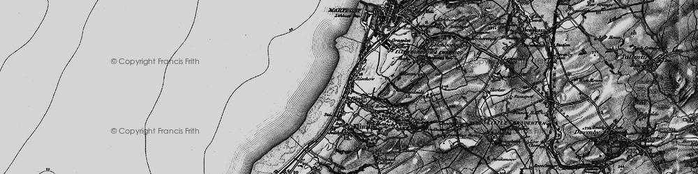 Old map of Fothergill in 1897