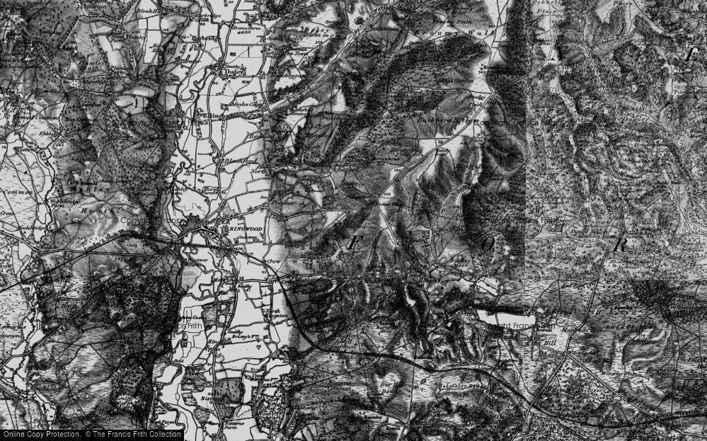 Old Map of Foulford, 1895 in 1895