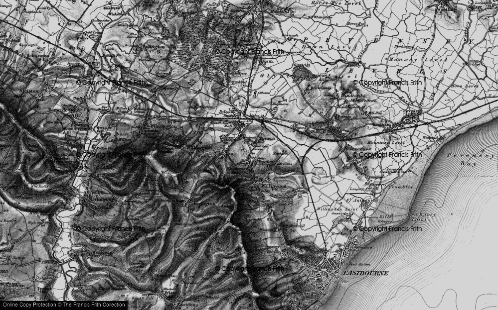 Old Map of Foulride Green, 1895 in 1895