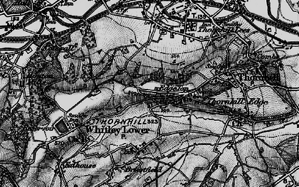 Old map of Fox Royd in 1896