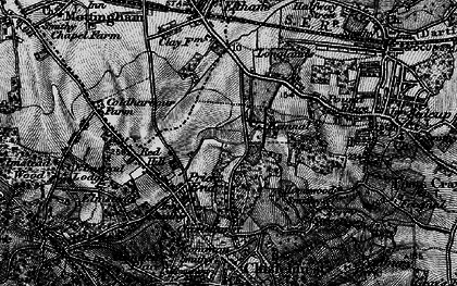 Old map of Foxbury in 1895