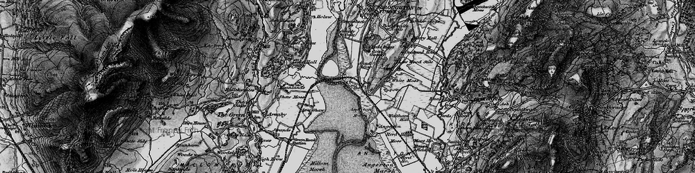 Old map of Foxfield in 1897