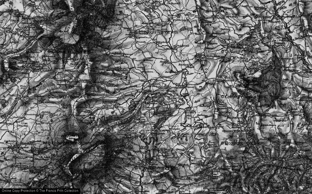 Old Map of Foxholes, The, 1899 in 1899