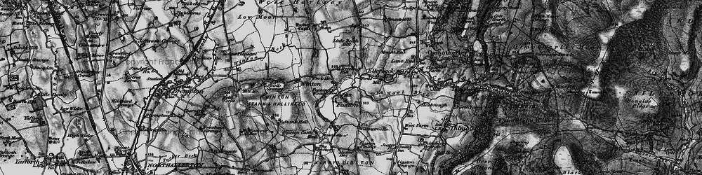 Old map of Beech Hill in 1898