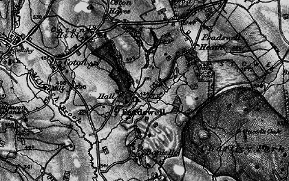 Old map of Fradswell in 1897