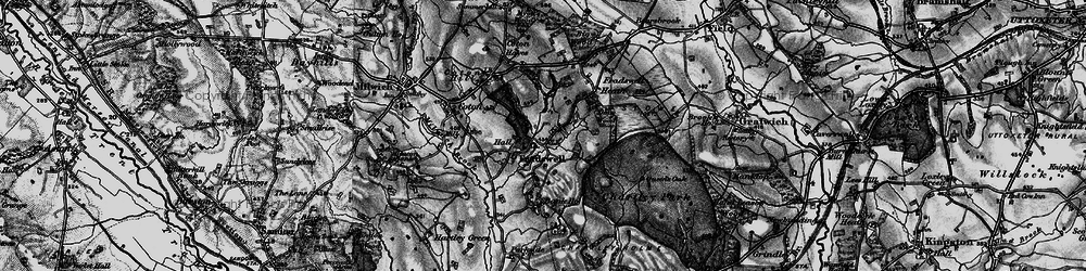 Old map of Fradswell in 1897