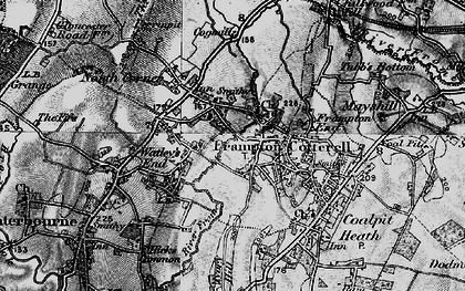 Old map of Frampton Cotterell in 1898