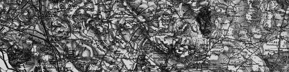 Old map of Frandley in 1896