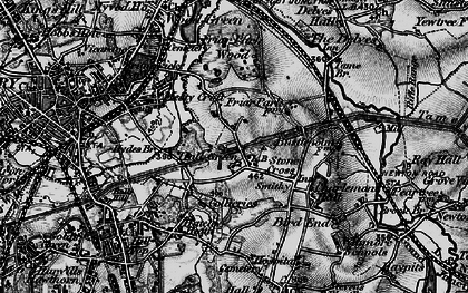 Old map of Friar Park in 1899