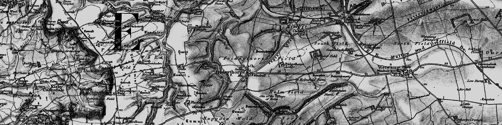 Old map of Fridaythorpe in 1898