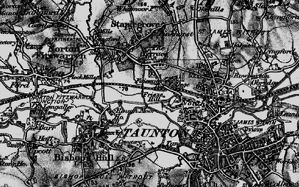 Old map of Frieze Hill in 1898