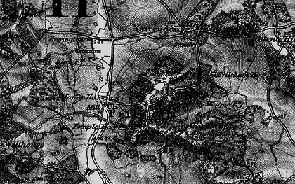 Old map of Frilsham in 1895
