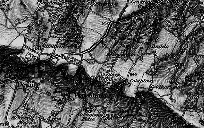 Old map of Friningham in 1895