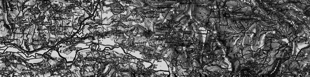 Old map of Frith Common in 1898