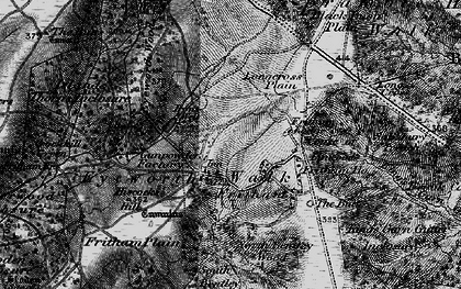 Old map of Fritham in 1895