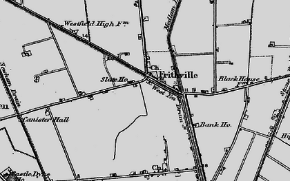 Old map of Frithville in 1898