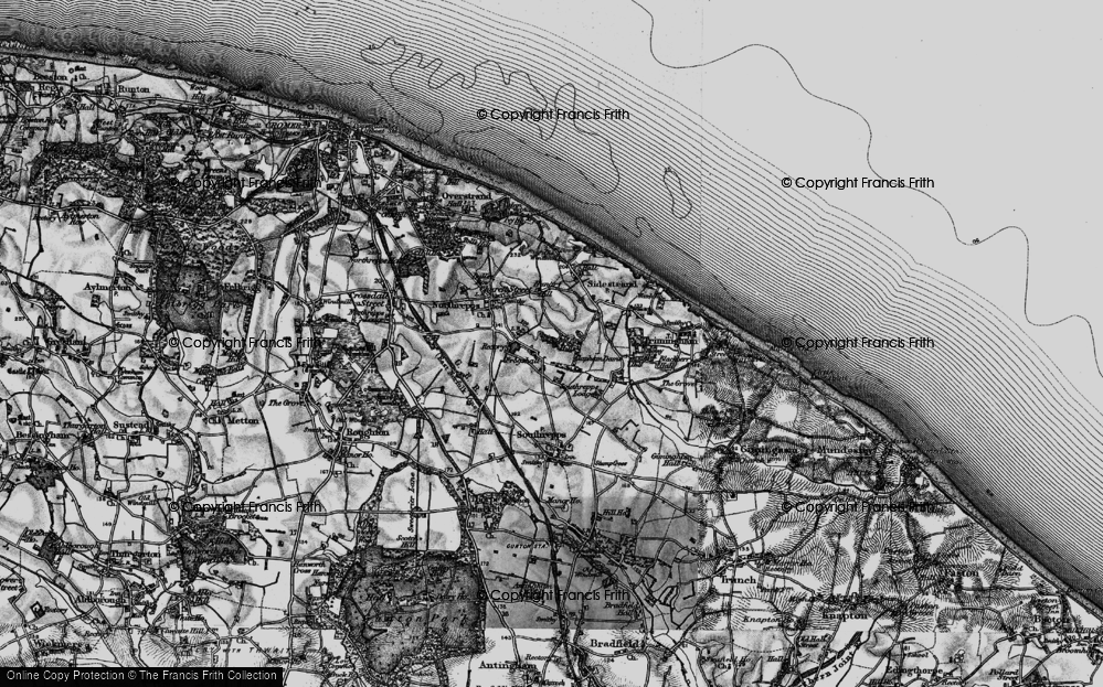 Old Map of Frogshall, 1899 in 1899