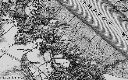 Old map of Frostlane in 1895
