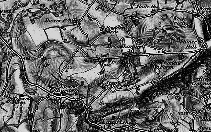 Old map of Froxfield Green in 1895