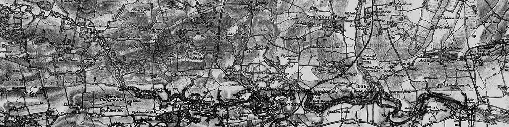 Old map of Fulbeck in 1897
