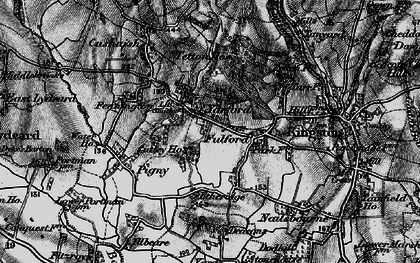 Old map of Tanyard in 1898