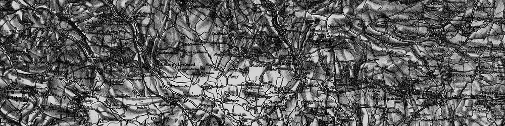 Old map of Beech Copse in 1898