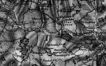 Old map of Fuller Street in 1896
