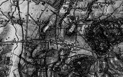 Old map of Fullers Moor in 1897