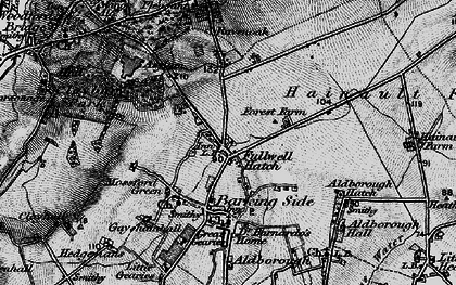 Old map of Fullwell Cross in 1896