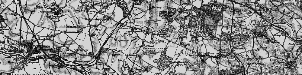 Old map of Fulmodeston in 1898