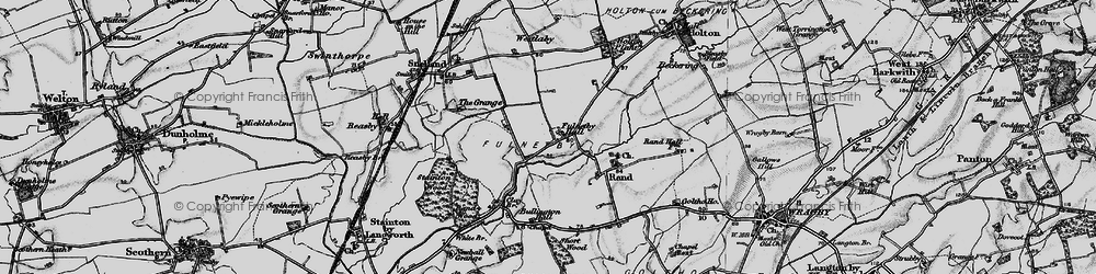 Old map of Fulnetby in 1899