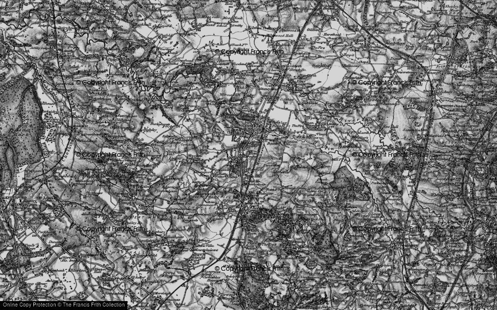 Old Map of Fulshaw Park, 1896 in 1896