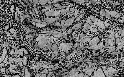 Old map of Fulstone in 1896