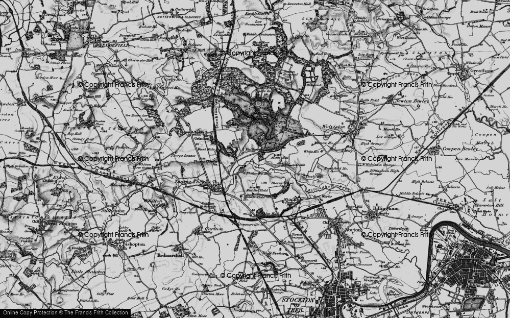 Old Map of Fulthorpe, 1898 in 1898