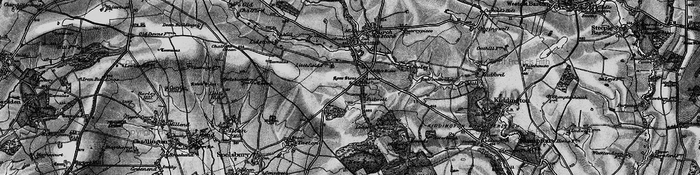 Old map of Fulwell in 1896