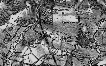 Old map of Funtley in 1895