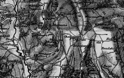 Old map of Furley in 1898
