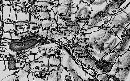 Old map of Furnace End in 1899