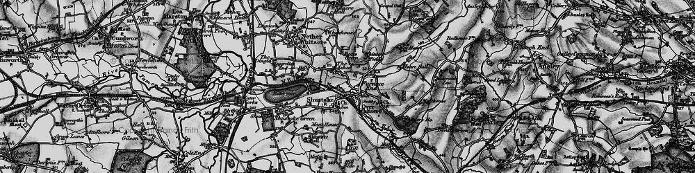 Old map of Furnace End in 1899