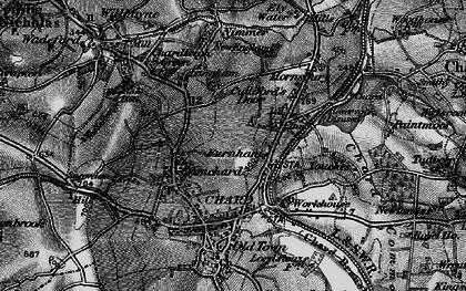 Old map of Furnham in 1898
