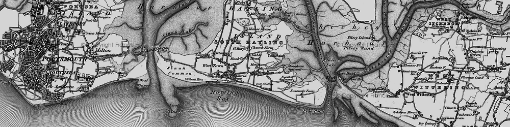 Old map of Gable Head in 1895