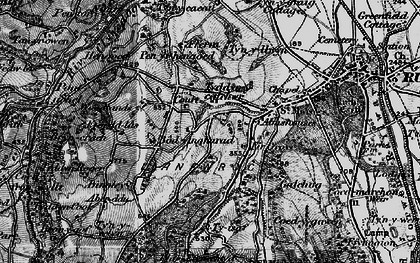 Old map of Galltegfa in 1897
