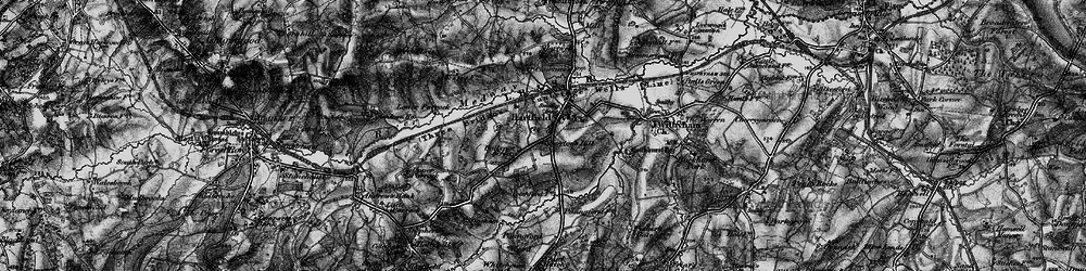 Old map of Bolebroke Castle in 1895