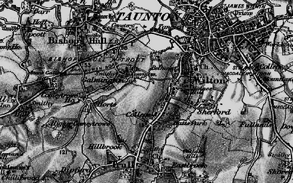Old map of Galmington in 1898