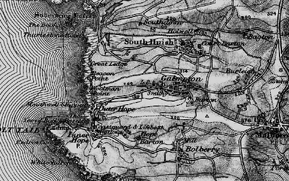 Old map of Galmpton in 1897