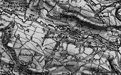 Old map of Whitwell Moor in 1896