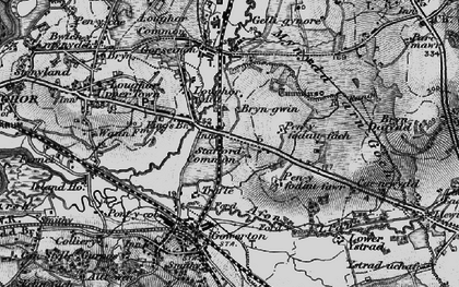 Old map of Garden Village in 1897