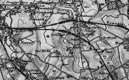 Old map of Garlands in 1897
